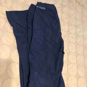 New Columbia hiking pants navy blue 2
